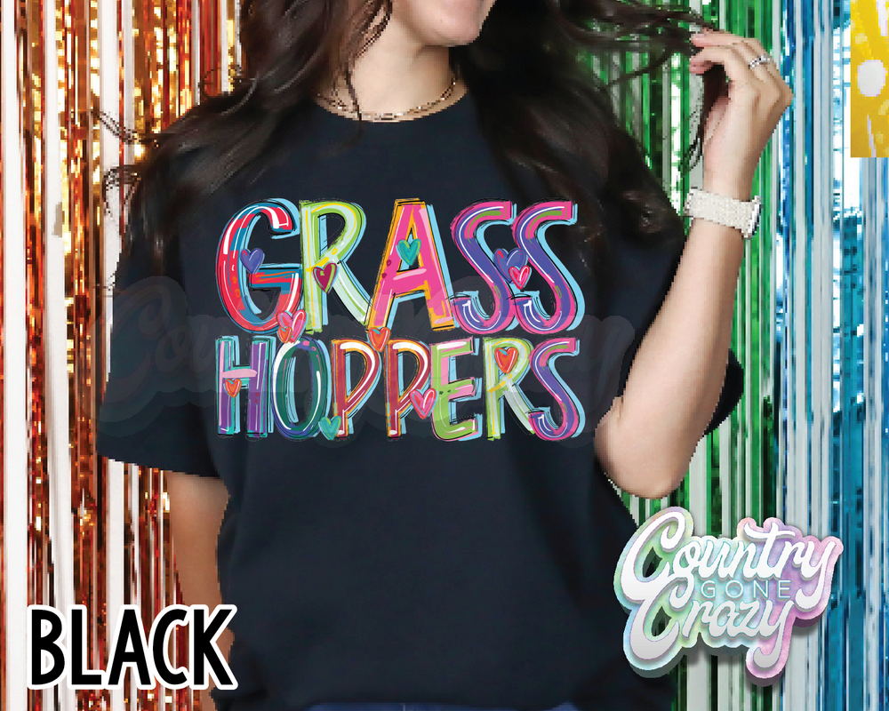 GRASSHOPPERS • Splash • T-Shirt-Country Gone Crazy-Country Gone Crazy