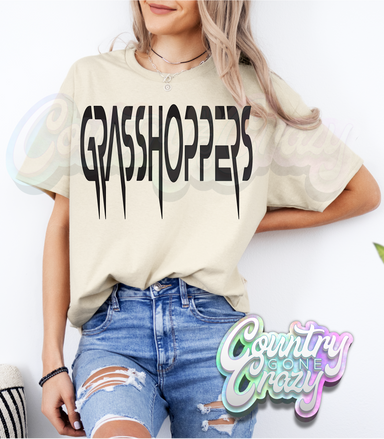 GRASSHOPPERS /// HARD ROCK /// T-SHIRT-Country Gone Crazy-Country Gone Crazy