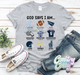 God Says I Am - Greenwood Rangers - T-Shirt-Country Gone Crazy-Country Gone Crazy