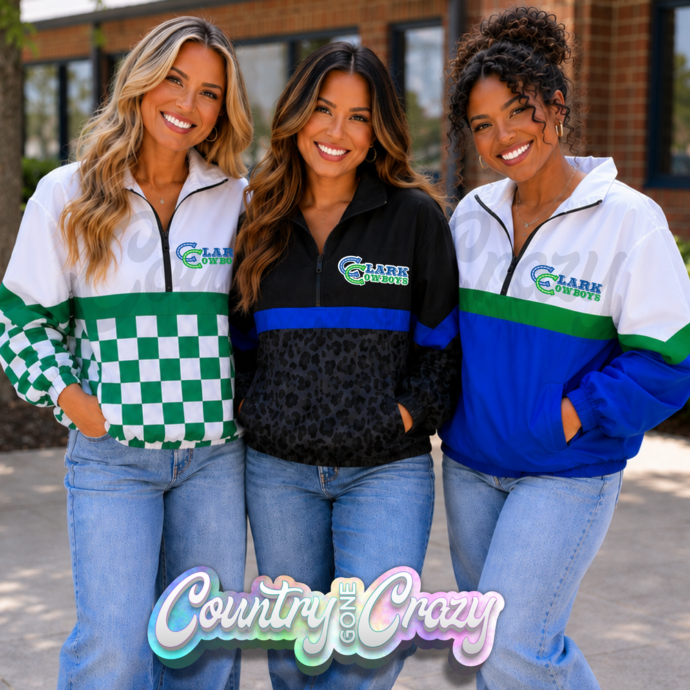 CLARK COWBOYS WINDBREAKER // *PRE-ORDER**-Country Gone Crazy-Country Gone Crazy