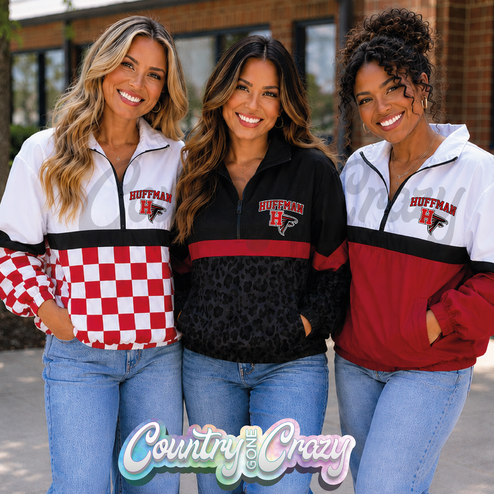 HUFFMAN FALCONS WINDBREAKER // *PRE-ORDER**-Country Gone Crazy-Country Gone Crazy
