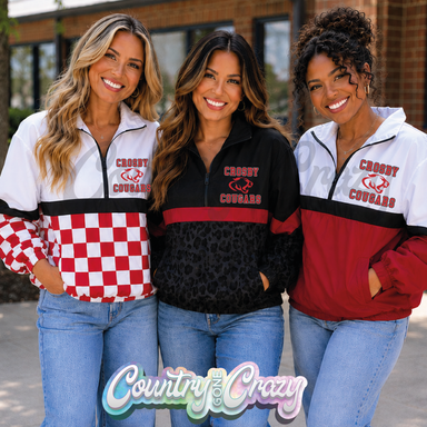 CROSBY COUGARS WINDBREAKER // *PRE-ORDER**-Country Gone Crazy-Country Gone Crazy