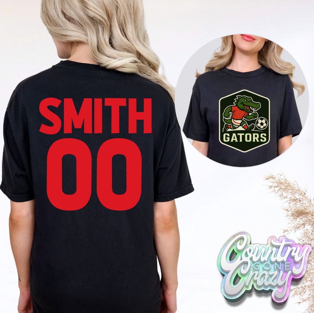 Gators Soccer - Comfort Colors T-Shirt-Country Gone Crazy-Country Gone Crazy