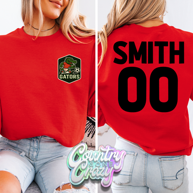 Gators Soccer - Pocket Option - Sweatshirt-Country Gone Crazy-Country Gone Crazy