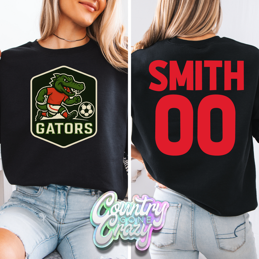Gators Soccer - Sweatshirt-Country Gone Crazy-Country Gone Crazy