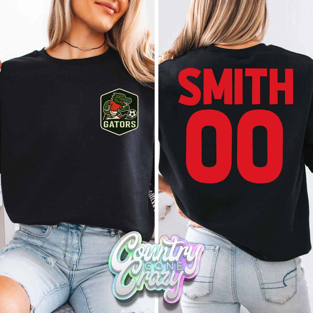 Gators Soccer - Pocket Option - Sweatshirt-Country Gone Crazy-Country Gone Crazy