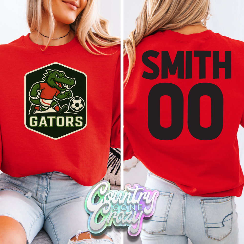 Gators Soccer - Sweatshirt-Country Gone Crazy-Country Gone Crazy