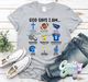 God Says I Am - Hamshire-Fannett Longhorns - T-Shirt-Country Gone Crazy-Country Gone Crazy