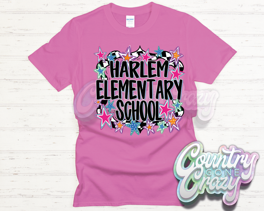 Harlem Elementary // ALL STAR // T-Shirt-Country Gone Crazy-Country Gone Crazy