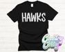 Hawks •• Dottie •• T-Shirt-Country Gone Crazy-Country Gone Crazy