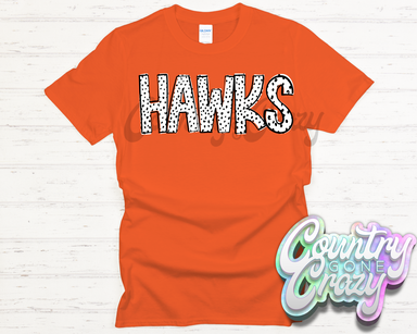 Hawks •• Dottie •• T-Shirt-Country Gone Crazy-Country Gone Crazy