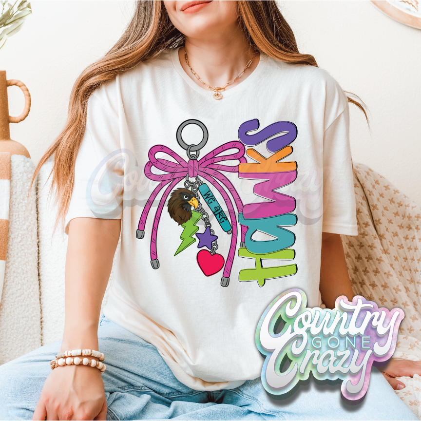 HAWKS - KEYCHAIN-Country Gone Crazy-Country Gone Crazy
