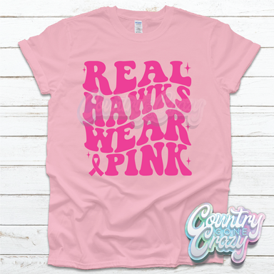 Hawks Breast Cancer T-Shirt-Country Gone Crazy-Country Gone Crazy