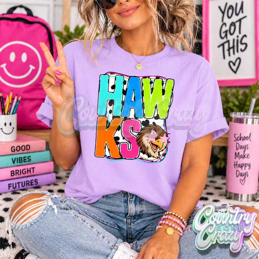 HAWKS ** COLOR POP ** T-SHIRT