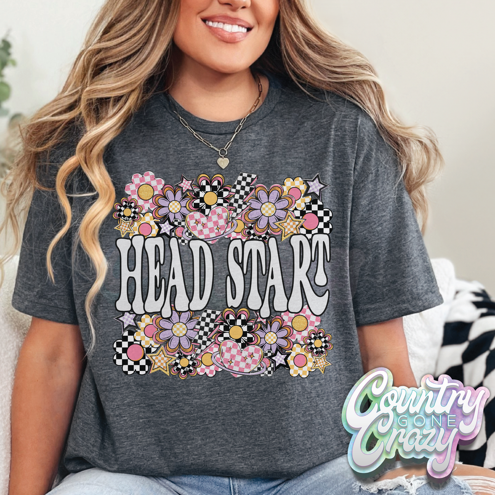 Head Start // Funky Flowers // T-Shirt-Country Gone Crazy-Country Gone Crazy