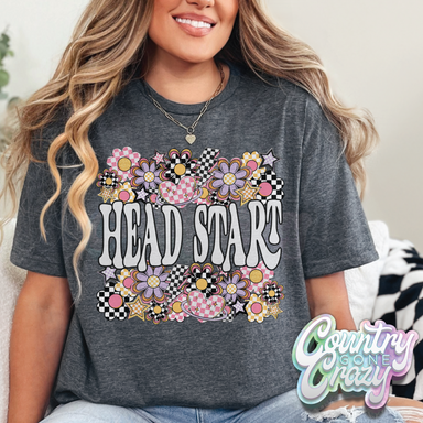 Head Start // Funky Flowers // T-Shirt-Country Gone Crazy-Country Gone Crazy