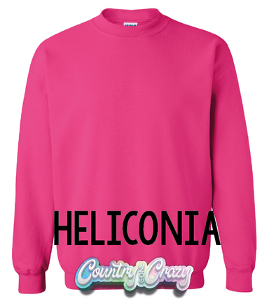 Adult Sweatshirt - Heliconia-Gildan-Country Gone Crazy