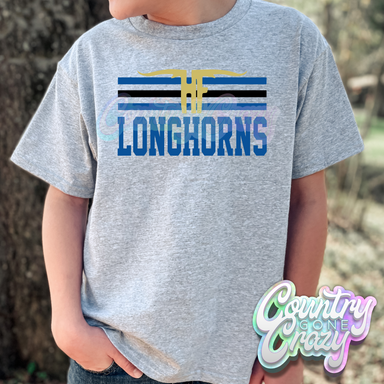 Hamshire Fannett Longhorns - Superficial - T-Shirt-Country Gone Crazy-Country Gone Crazy