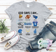 God Says I Am - Highlands Hawks - T-Shirt-Country Gone Crazy-Country Gone Crazy