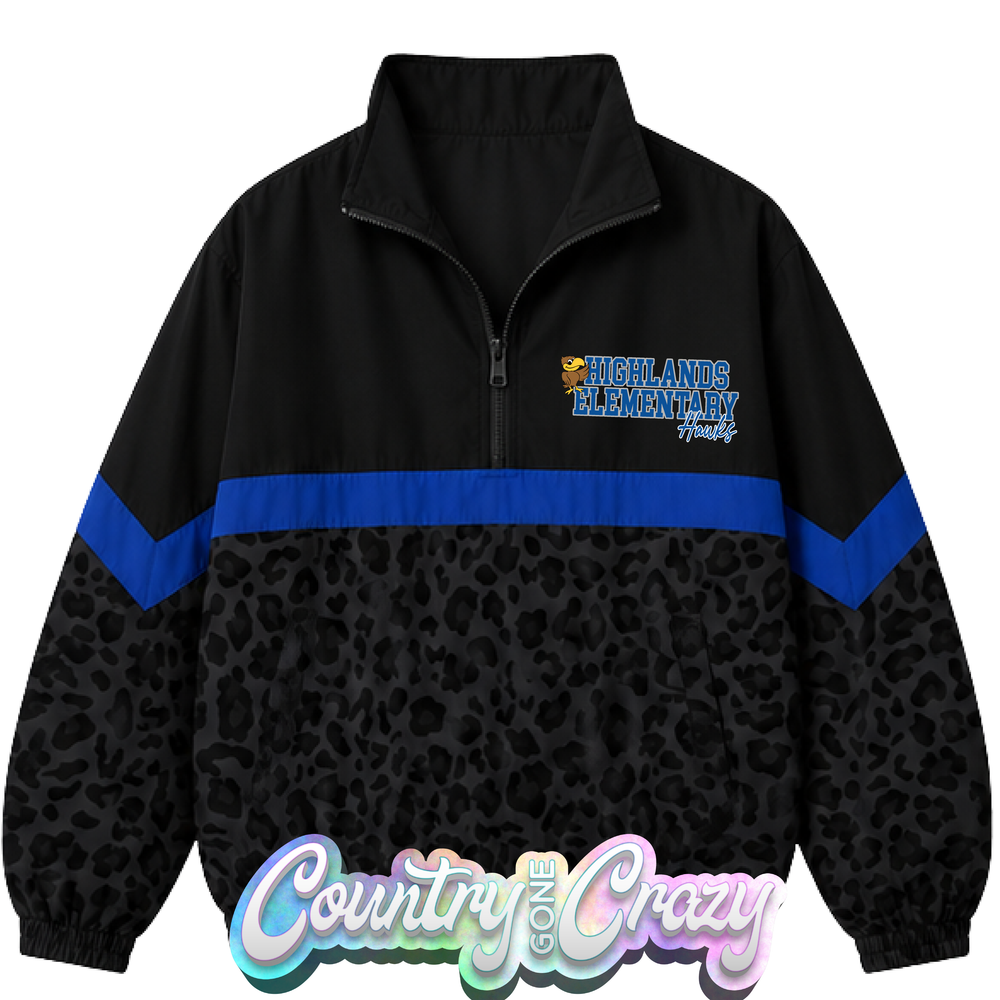HIGHLANDS ELEMENTARY HAWKS WINDBREAKER // *PRE-ORDER**-Country Gone Crazy-Country Gone Crazy