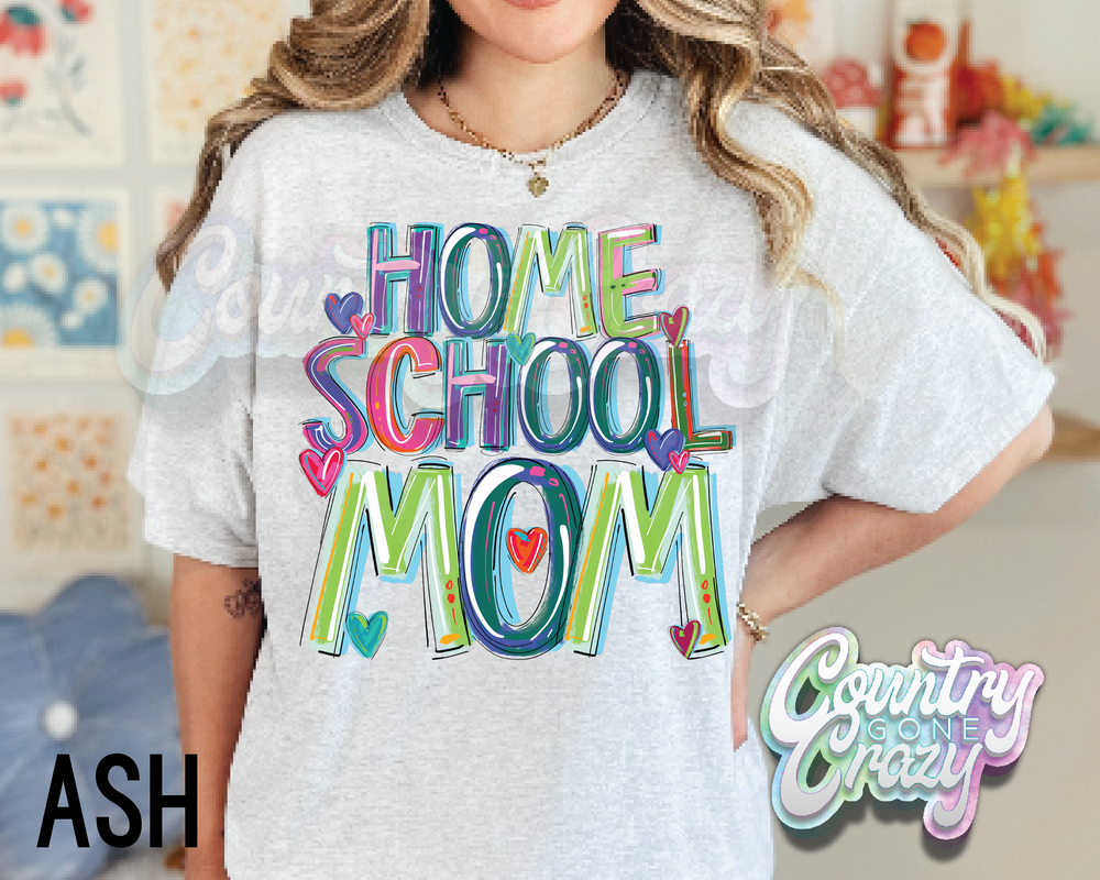 Home School Mom • Splash • T-Shirt-Country Gone Crazy-Country Gone Crazy