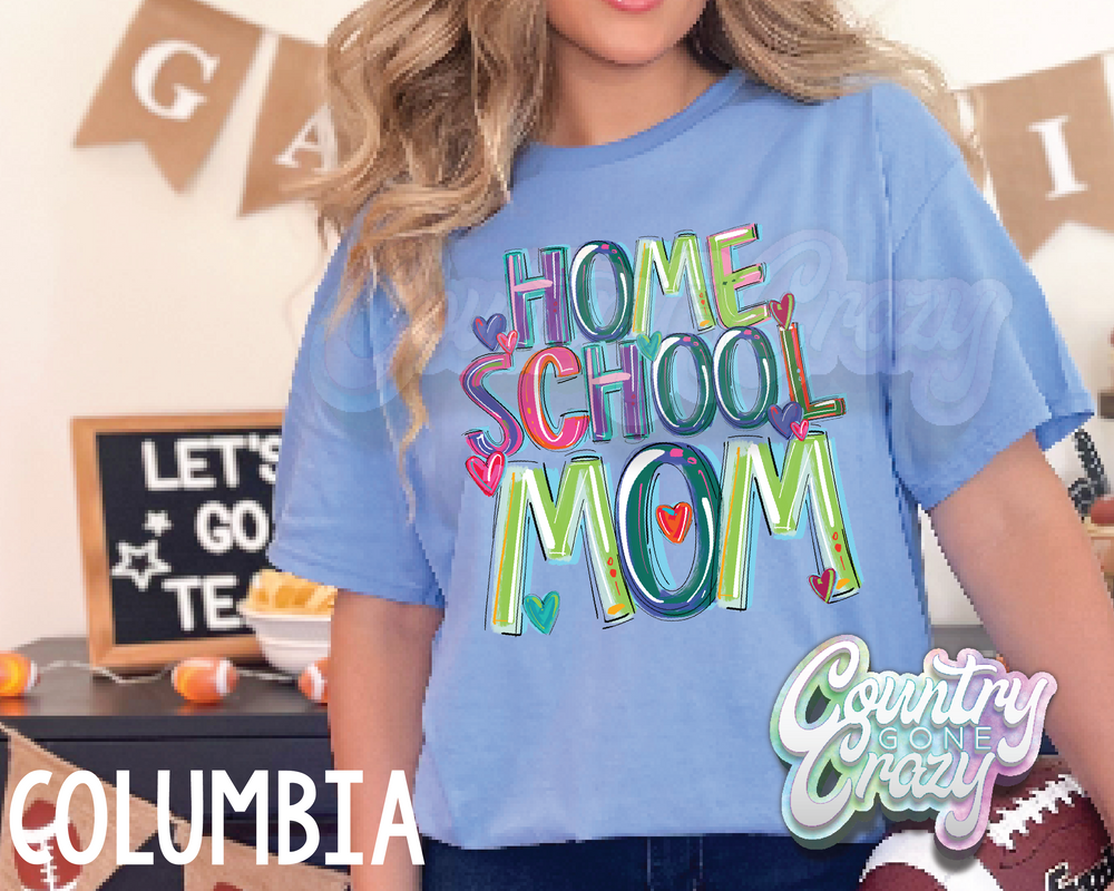 Home School Mom • Splash • T-Shirt-Country Gone Crazy-Country Gone Crazy