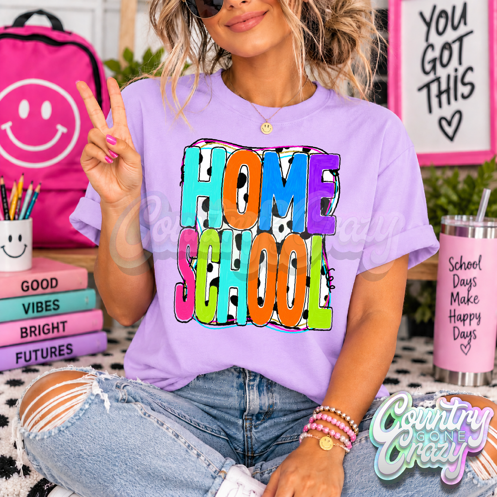 HOMESCHOOL ** COLOR POP ** T-SHIRT