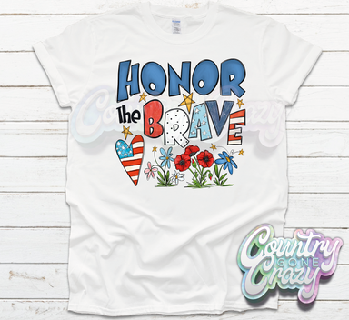 Honor the Brave - T-Shirt-Country Gone Crazy-Country Gone Crazy