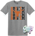 HOOK EM - SPORTS GREY T-SHIRT-Country Gone Crazy-Country Gone Crazy