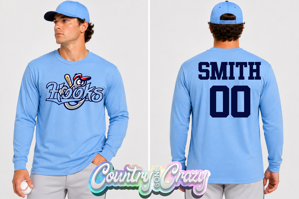 HOOKS // T-BALL // LONG SLEEVE