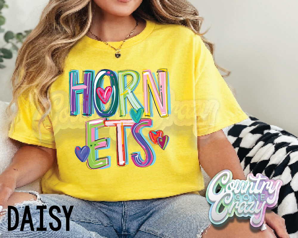 Hornets • Splash • T-Shirt-Country Gone Crazy-Country Gone Crazy