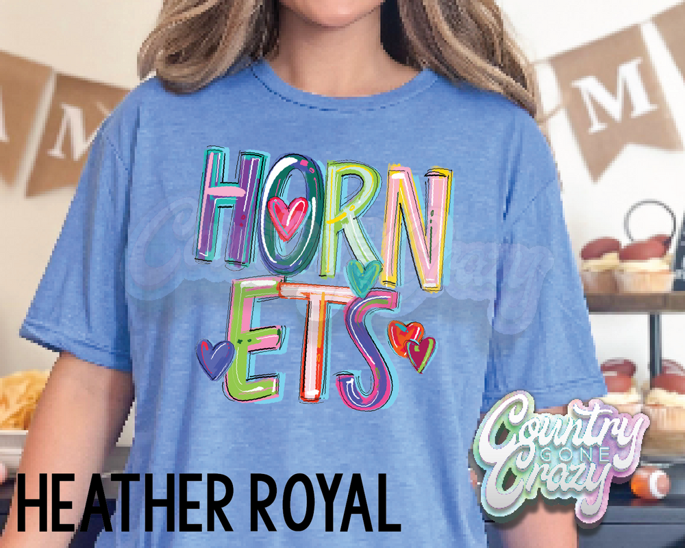 Hornets • Splash • T-Shirt-Country Gone Crazy-Country Gone Crazy