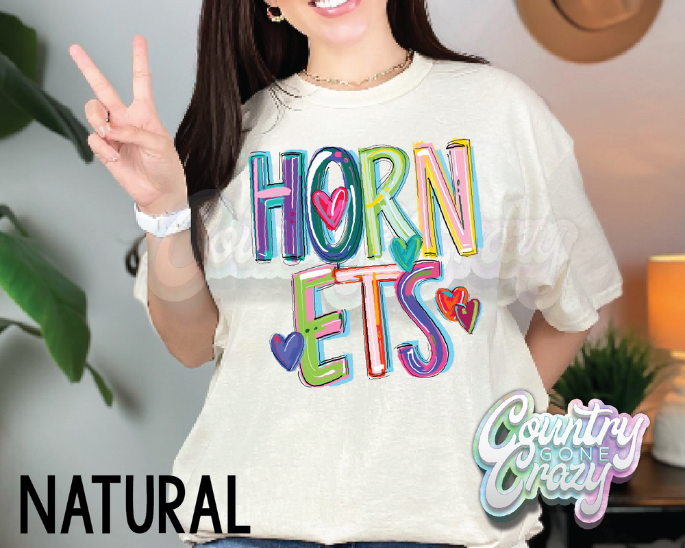 Hornets • Splash • T-Shirt-Country Gone Crazy-Country Gone Crazy