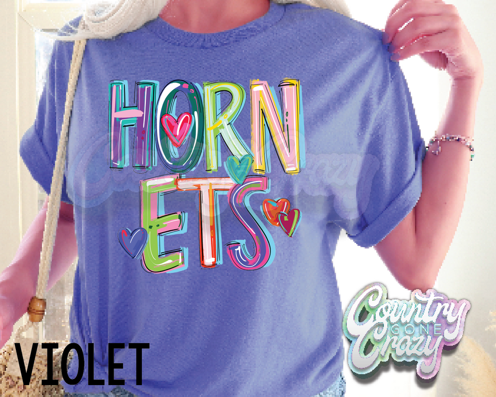 Hornets • Splash • T-Shirt-Country Gone Crazy-Country Gone Crazy