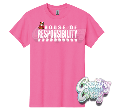 House of Responsibility - Travis Elementary - T-Shirt-Country Gone Crazy-Country Gone Crazy