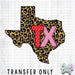 HT1213 • Leopard Print Texas-Country Gone Crazy-Country Gone Crazy