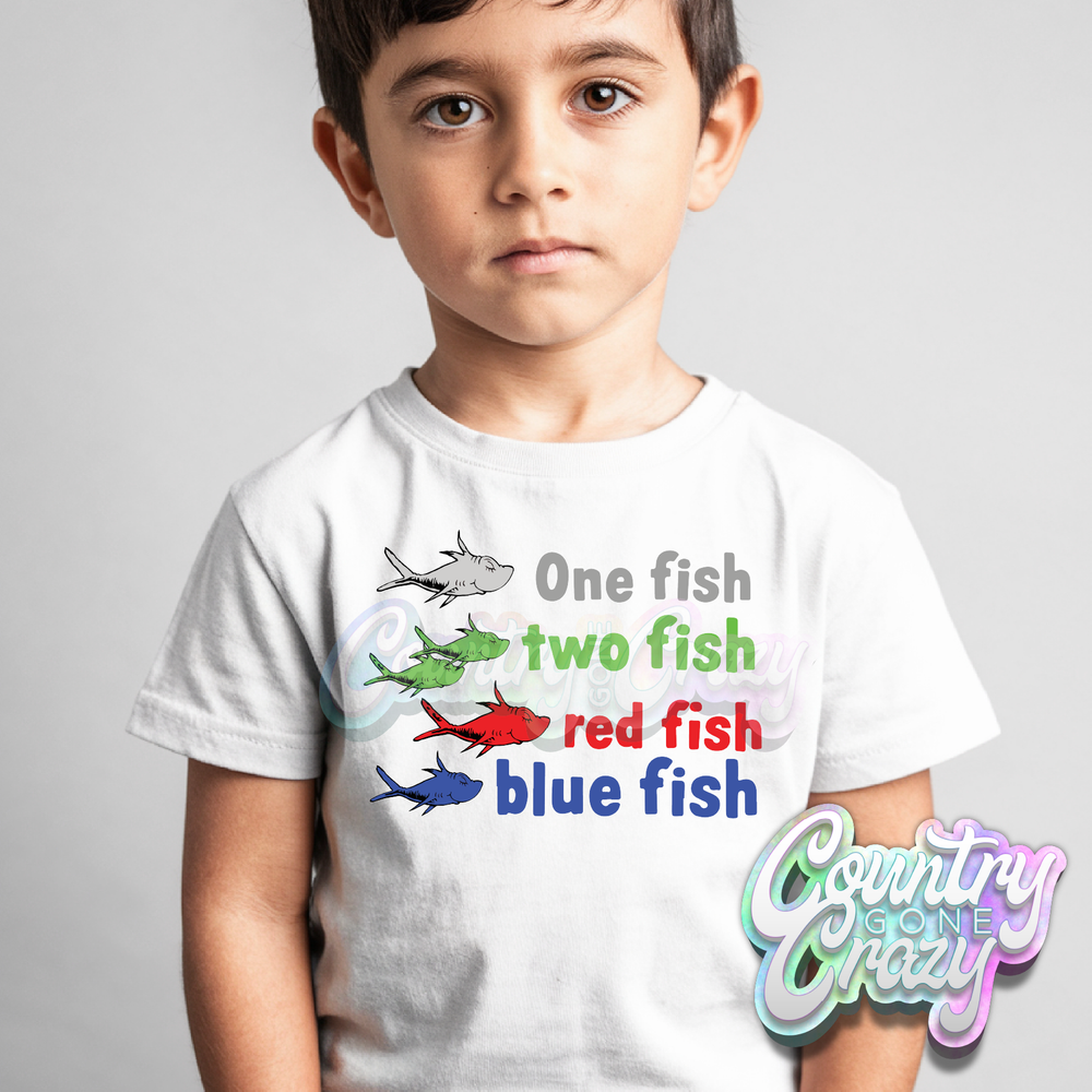 ONE FISH TWO FISH - T-Shirt-Country Gone Crazy-Country Gone Crazy