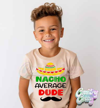 NACHO AVERAGE DUDE T-SHIRT-Country Gone Crazy-Country Gone Crazy