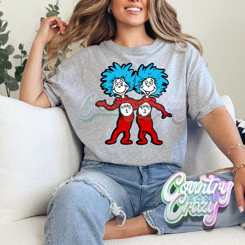 THING 1 AND THING 2 - T-Shirt-Country Gone Crazy-Country Gone Crazy