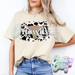 HOWDY COW // SAND T-SHIRT-Country Gone Crazy-Country Gone Crazy