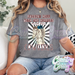 RAISIN' HELL WITH THE HIPPIES // HEATHER GRAPHITE T-SHIRT-Country Gone Crazy-Country Gone Crazy