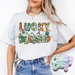 LUCKY AND BLESSED - ASH T-SHIRT-Country Gone Crazy-Country Gone Crazy
