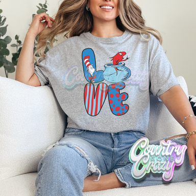LOVE DR SEUSS - T-Shirt-Country Gone Crazy-Country Gone Crazy