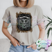 YELLOWSTONE JACK DANIEL LEOPARD // SAND T-SHIRT-Country Gone Crazy-Country Gone Crazy