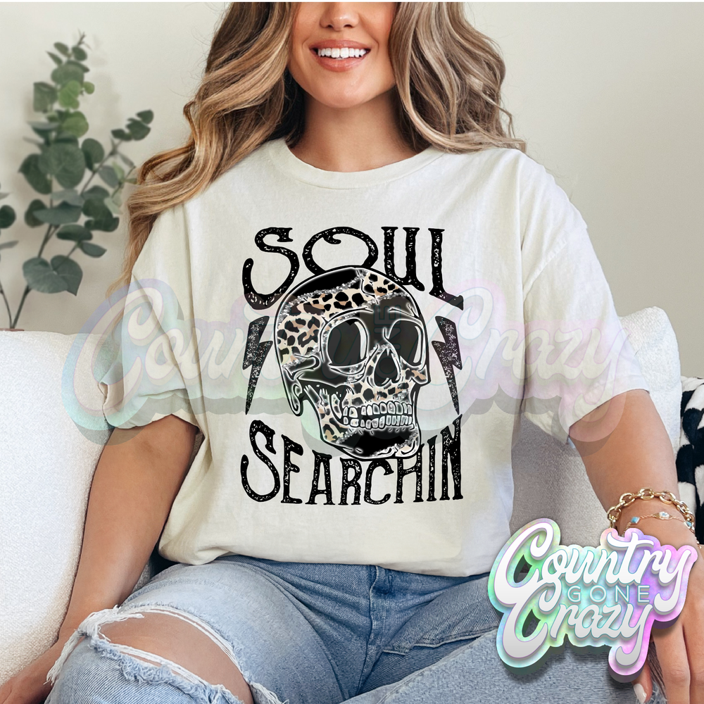 SOUL SEARCHING // NATURAL T-SHIRT-Country Gone Crazy-Country Gone Crazy