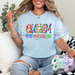 AUTISM ACCEPT UNDERSTAND LOVE - LIGHT BLUE T-SHIRT-Country Gone Crazy-Country Gone Crazy