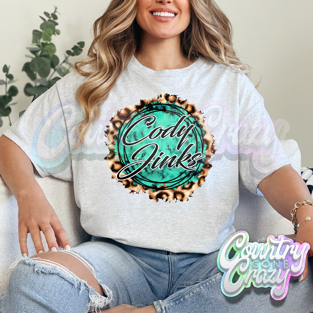 CODY JINKS LEOPARD // ASH T-SHIRT-Country Gone Crazy-Country Gone Crazy