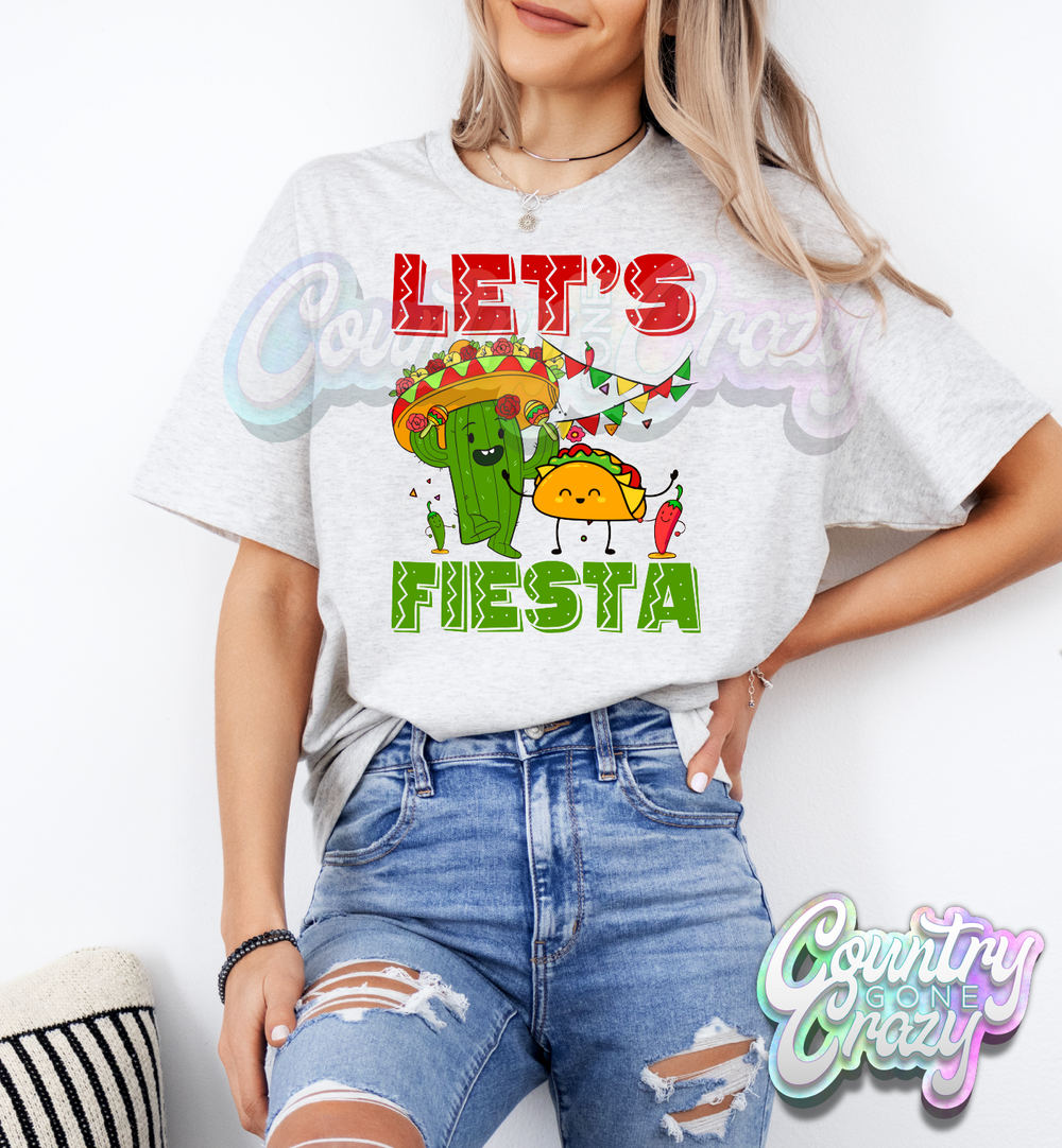 LET'S FIESTA T-SHIRT-Country Gone Crazy-Country Gone Crazy