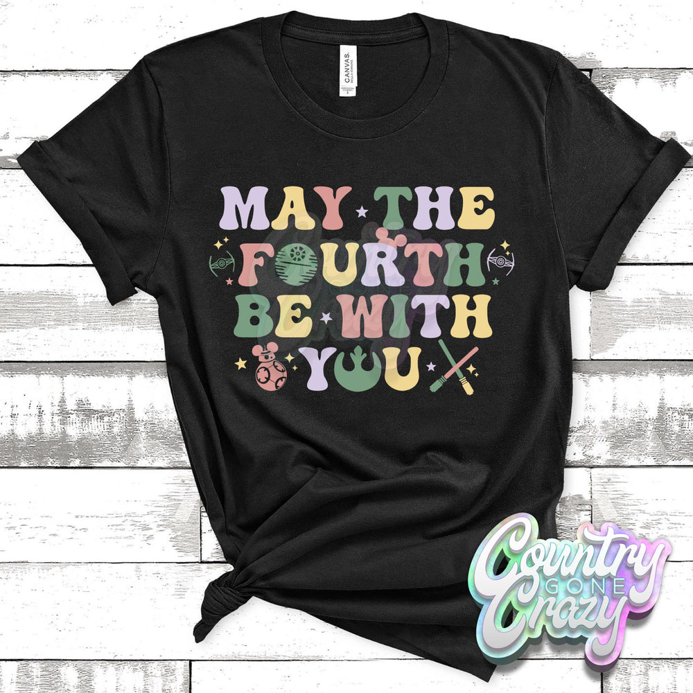 May The Fourth Be With You T-Shirt-Country Gone Crazy-Country Gone Crazy