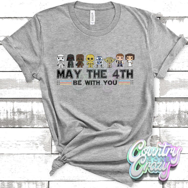May The 4th Be With You T-Shirt-Country Gone Crazy-Country Gone Crazy